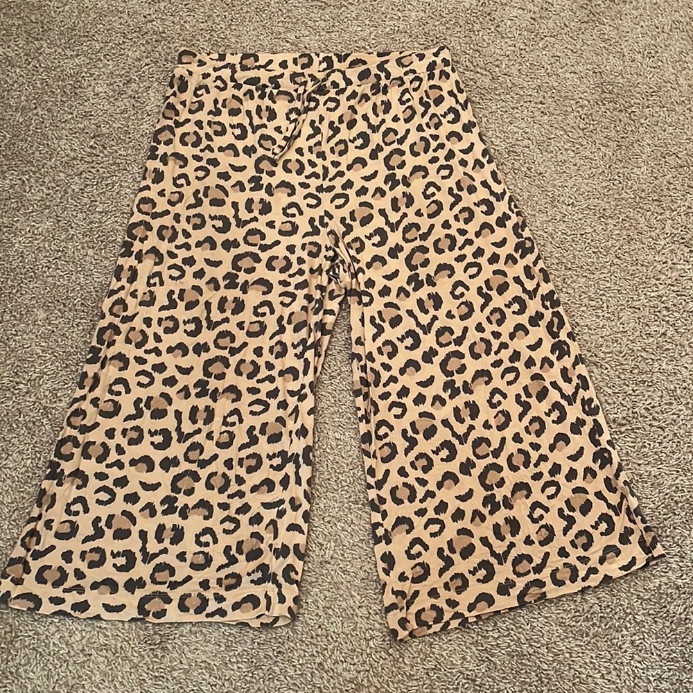 BOGO! NWOT Honeydew animal print PJ crop pants